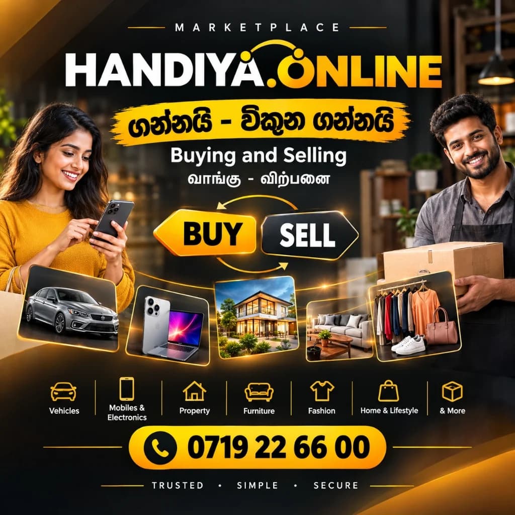 HANDIYA Marketplace — Buy what you want. Sell what you like. Official advertisement